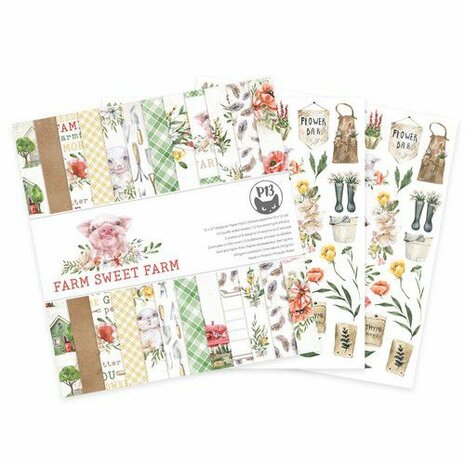 Piatek13 - Paper pad Farm Sweet Farm 12x12 P13-FSF-08 12x12