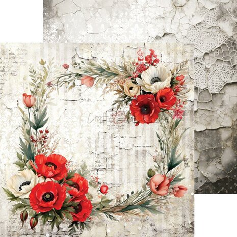 Craft O Clock Set of Mix Papers 20x20 cm Heart of the Sun CC-C74-HOS-09