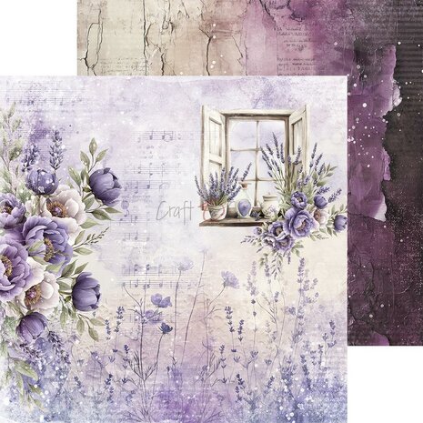 Craft O Clock Set of Mix Papers 20x20 cm Heritage Whispers CC-F39-HWS-09