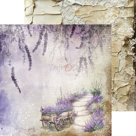 Craft O Clock Set of Mix Papers 20x20 cm Heritage Whispers CC-F39-HWS-09