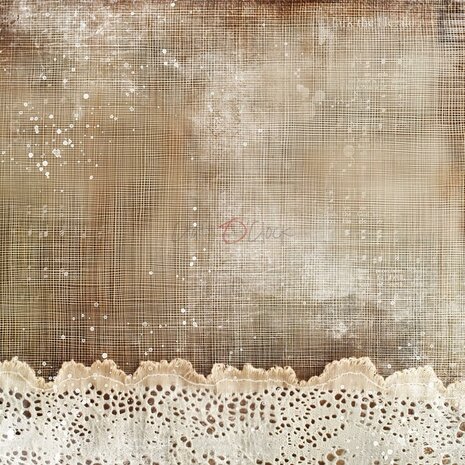 Craft O Clock Set of Mix Papers 20x20 cm Heritage Whispers CC-F39-HWS-09