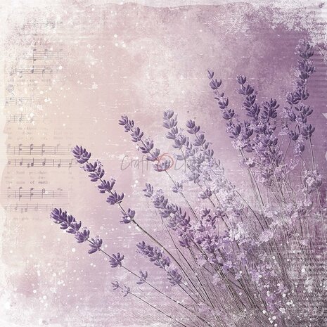 Craft O Clock Set of Mix Papers 20x20 cm Heritage Whispers CC-F39-HWS-09