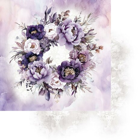 Art Alchemy Paper Collection Set 20,3x20,3 cm In Purple Colors