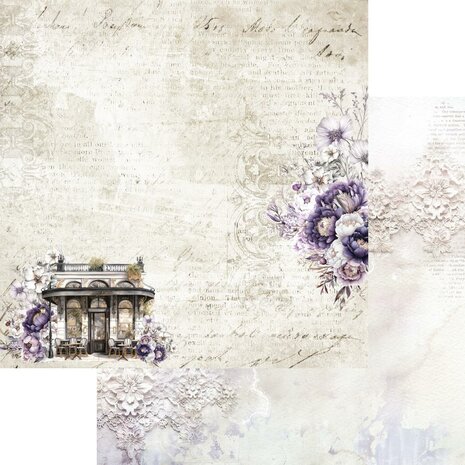 Art Alchemy Paper Collection Set 20,3x20,3 cm In Purple Colors