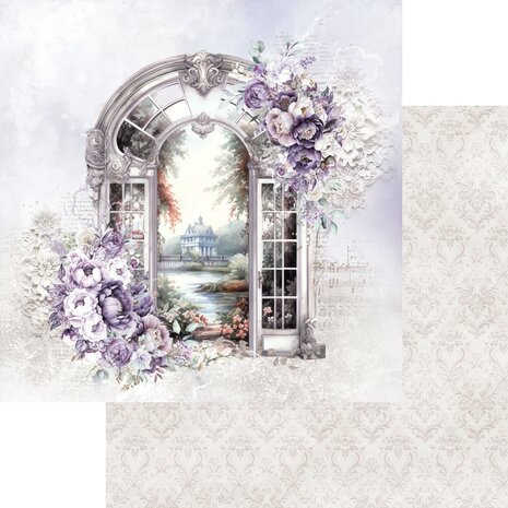 Art Alchemy Paper Collection Set 20,3x20,3 cm In Purple Colors