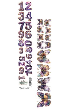 Art Alchemy Paper 30x5 cm &ndash; In Purple Colors 01