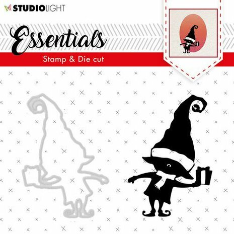 Studio Light Stamp &amp; Die Cut Essentials nr.46&nbsp;&nbsp;BASICSDC46