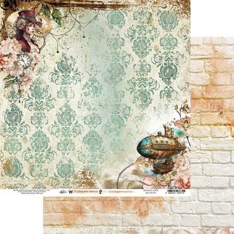Art Alchemy Paper Collection Set 30,5x30,5 cm Steampunk Dream