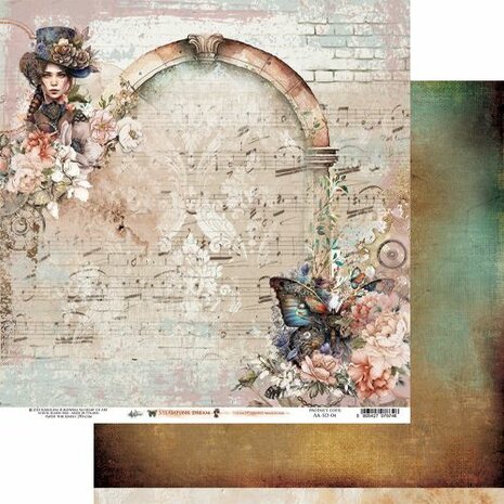 Art Alchemy Paper Collection Set 30,5x30,5 cm Steampunk Dream