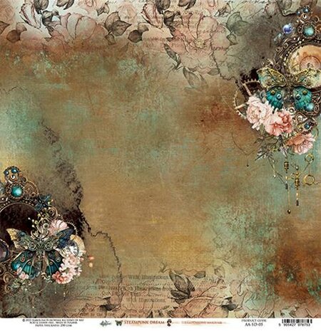 Art Alchemy Paper Collection Set 30,5x30,5 cm Steampunk Dream
