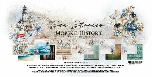 Art Alchemy Paper Collection Set 30,5x30,5 cm Sea Stories