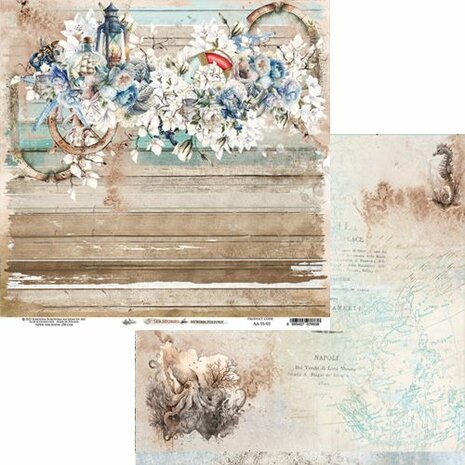 Art Alchemy Paper Collection Set 30,5x30,5 cm Sea Stories