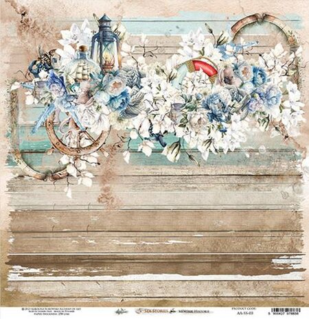Art Alchemy Paper Collection Set 30,5x30,5 cm Sea Stories