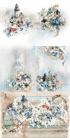 Art Alchemy Paper Collection Set 30,5x30,5 cm Sea Stories