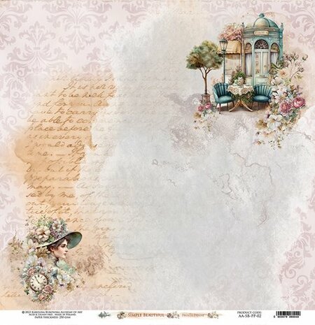 Art Alchemy &nbsp;Paper Collection Set 30,5x30,5 cm Simple Beautiful