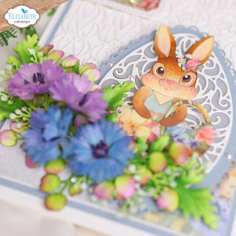 Elizabeth Craft Designs Dies Spring Awakening Dies Bunny (2222)