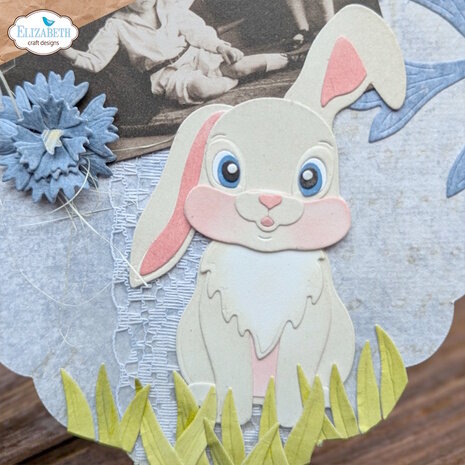 Elizabeth Craft Designs Dies Spring Awakening Dies Bunny (2222)