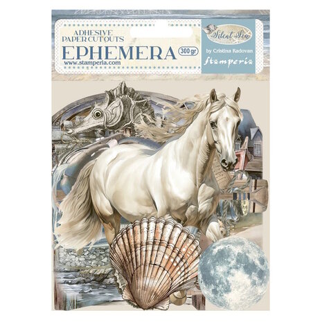 Stamperia Silent Sea Ephemera (28pcs) (DFLCT63)