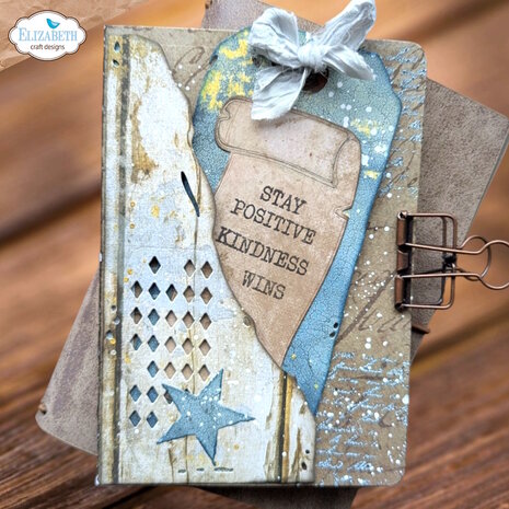 Elizabeth Craft Designs Mr. &amp; Mrs. Dies Playful Grunge (2241)