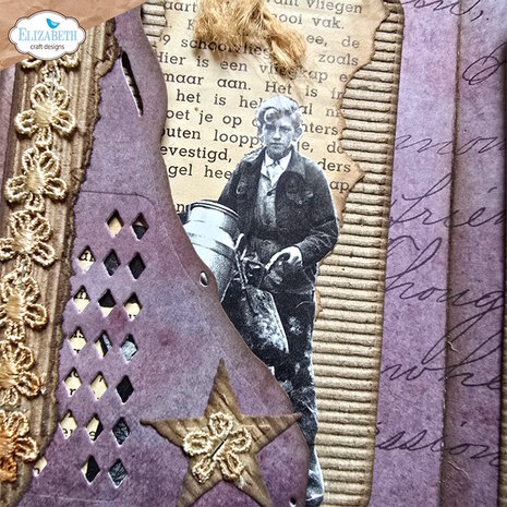 Elizabeth Craft Designs Mr. &amp; Mrs. Dies Playful Grunge (2241)
