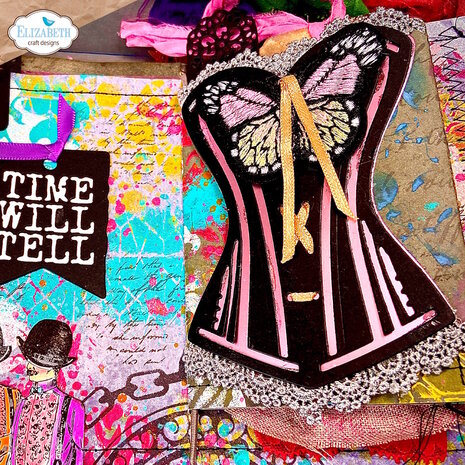 Elizabeth Craft Designs Mr. &amp; Mrs. Dies Laced Up (2240)