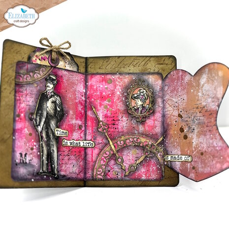 Elizabeth Craft Designs Mr. &amp; Mrs. Dies Laced Up (2240)