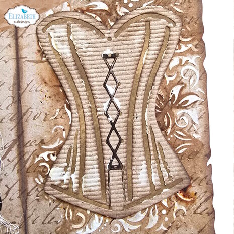 Elizabeth Craft Designs Mr. &amp; Mrs. Dies Laced Up (2240)
