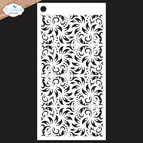 The &#039;Journal Stencils 7&#039; stencil set is part of the Mr. &amp; Mrs. Collection from Art Journal Specials. Including a 