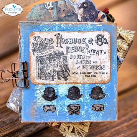 Elizabeth Craft Designs Mr. &amp; Mrs. Stamps Laced Stamp (CS401)
