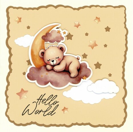 3D Cutting Sheet - Berries Beauties - Teddy - Present CD12322