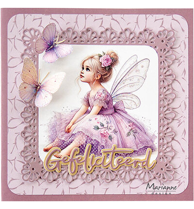 Marianne Design Knipvel A4, Sweet Fairies - by Fairybells