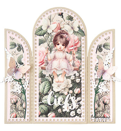 Marianne Design Paper set, Art Journaling set - by Fairybells FB2503
