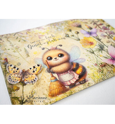 Marianne Design Paper set, Art Journaling set - by Fairybells FB2503