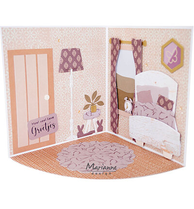 Marianne Design Collectable, Picture frames by Marleen COL1567