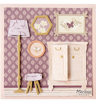 Marianne Design Collectable, Picture frames by Marleen COL1567