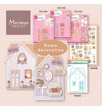 Marianne Design Collectable, Picture frames by Marleen COL1567