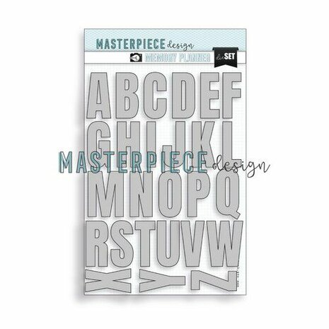 Masterpiece Memory Planner - Stans-set - Big Letters MP202063