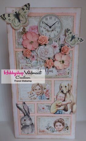 ScrapBoys Moments paperpad 24 vl+cut out elements 15,2cmx15,2cm