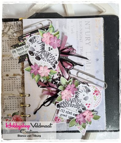 Scrapboys POP UP Paper Pad double sided elements - Leaves 