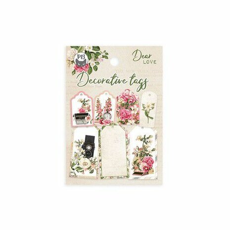 Piatek13 - Tag set Dear Love 03 7St P13-DEA-23