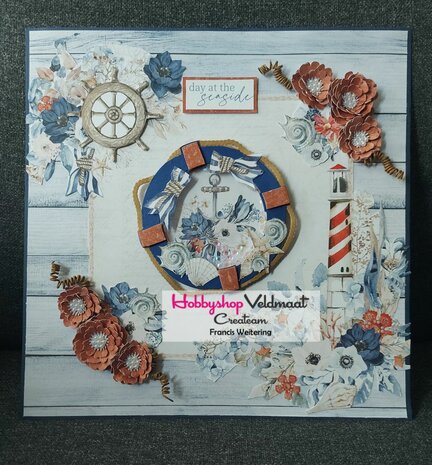 Piatek13 - Paper pad Sea La Vie 30,5X30,5 cm