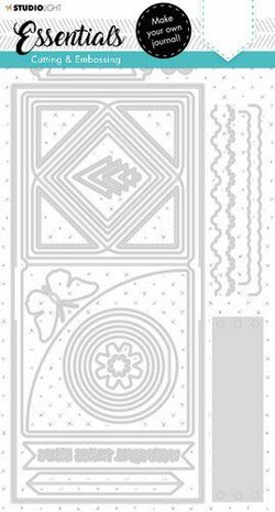 Studio Light Cutting Die Square Journal Essentials nr.100 SL-ES-CD100