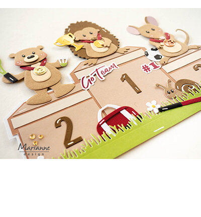 Marianne Design Paper Set Go team by Marleen PK9207