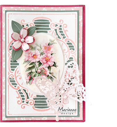 Marianne Design Creatable, Anja&#039;s Stylish Rectangle LR0906
