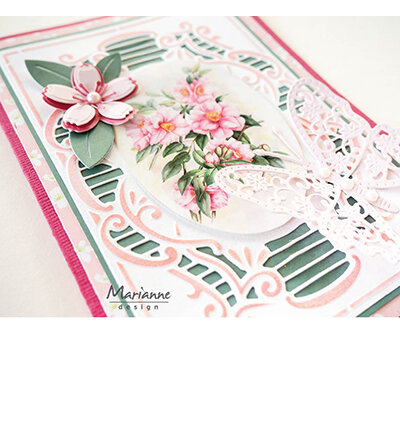 Marianne Design Creatable, Anja&#039;s Stylish Rectangle LR0906