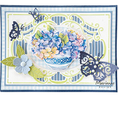 Marianne Design Creatable, Anja&#039;s Stylish Rectangle LR0906