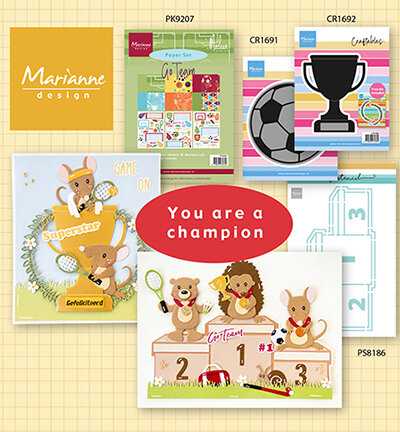 Marianne Design Craftable, Soccer ball CR1691