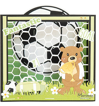 Marianne Design Craftable, Soccer ball CR1691