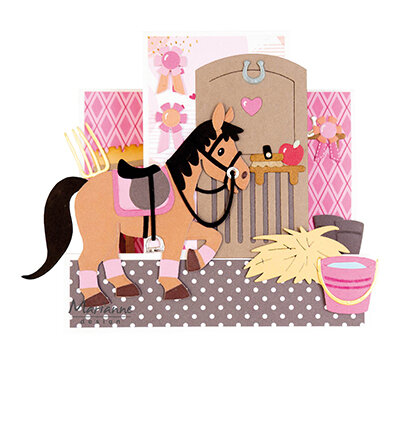 Marianne Design Collectable, Eline&#039;s Horse accessories COL1569