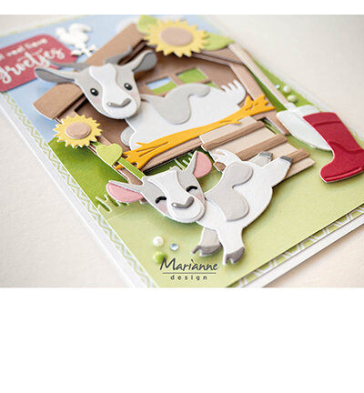 Marianne Design Collectable, Eline&#039;s Goat family COL1570